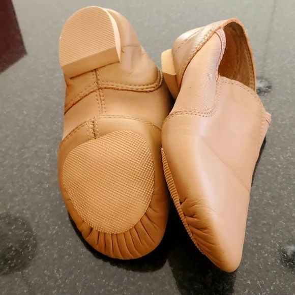 Capezio E-Series Jazz Slip On Jazz Shoes - Caramel 3.5 M - Picture 7 of 12